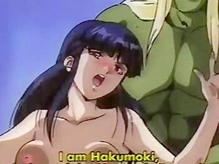 Sacred Beast: Twin Dolls 1 - Anime schoolgirl gives her body to demon lord